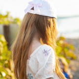 Palm Tree Bow Baseball Hat (Girls)