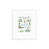 "Valdosta GA" Fine Art Print