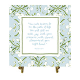 Psalm 16:11 Watercolor Verse Card