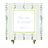 John 3:16 Watercolor Verse Card