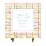 Psalm 56:3 Watercolor Verse Card