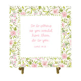 Luke 6:31 Watercolor Verse Card