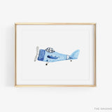 Vintage Airplane Art Print