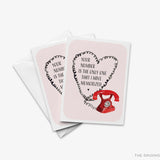Vintage Phone Number Love Greeting Card