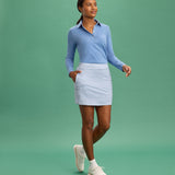 Wave Print Skort