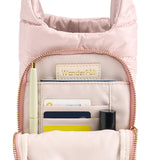 Blush HydroBag® with Blush and Ivory Striped Strap