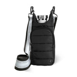 Black Matte HydroBag® with Silver Strap