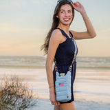 Light Denim HydroBag® with Flag Embroidery