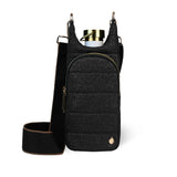 Black Faux Raffia HydroBag®