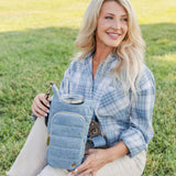 HydroBag® HANDLE®- Light Denim with Gold Hardware