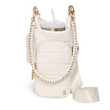 HydroBag® HANDLE®- Ivory Vegan Leather with Strap Bundle