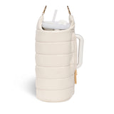 HydroBag® HANDLE®- Ivory Vegan Leather with Strap Bundle