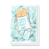 Waffle Fries Card