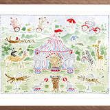 The "Henson Animals Circus" Fine Art Print