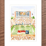 "Darrell K. Royal Memorial Stadium" Fine Art Print