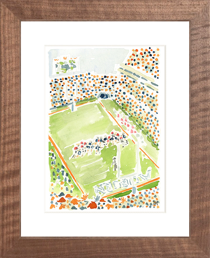"Jordan Hare Stadium" Fine Art Print