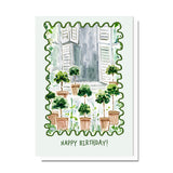 Happy Birthday Topiaries Card