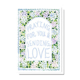 Love & Prayers Hydrangea Card