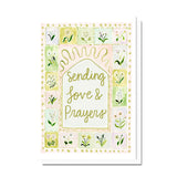 Love & Prayers Florals Card