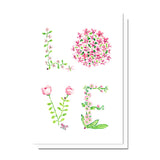 Floral Love, Printable Card Download