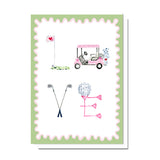 Golf Love, Printable Card Download