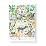 Dog Wedding Card