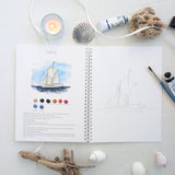 Coastal Watercolor Workbook