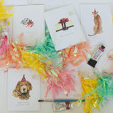 Golden Retriever Birthday Card