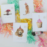 Golden Retriever Birthday Card