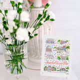Charlottesville, VA Map Card