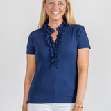 Bailey Top - Solid Navy