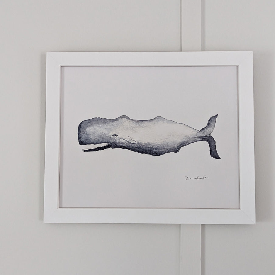 Whale Print