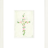 "Peony Cross" Fine Art Print