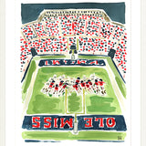 "Vaught-Hemingway Stadium" Fine Art Print