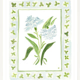 The "Clover Charms" Watercolor Fine Art Print, Flower Charm Series