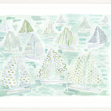 The "Pattern Regatta" Fine Art Print