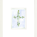 "Hydrangea Cross" Fine Art Print