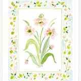 The "Lemon Charms" Watercolor Fine Art Print, Flower Charm Series