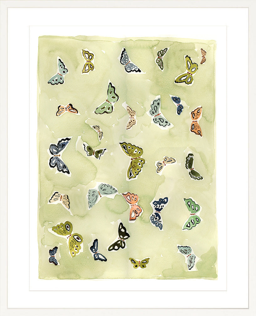 Butterfly Rainbow Matcha, Fine Art Print