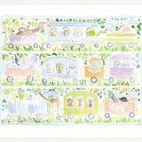 The "Safari Train" Fine Art Print