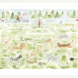 The "Soccer Safari" Fine Art Print