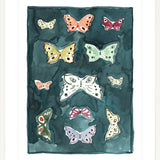 Butterfly Rainbow Indigo, Fine Art Print