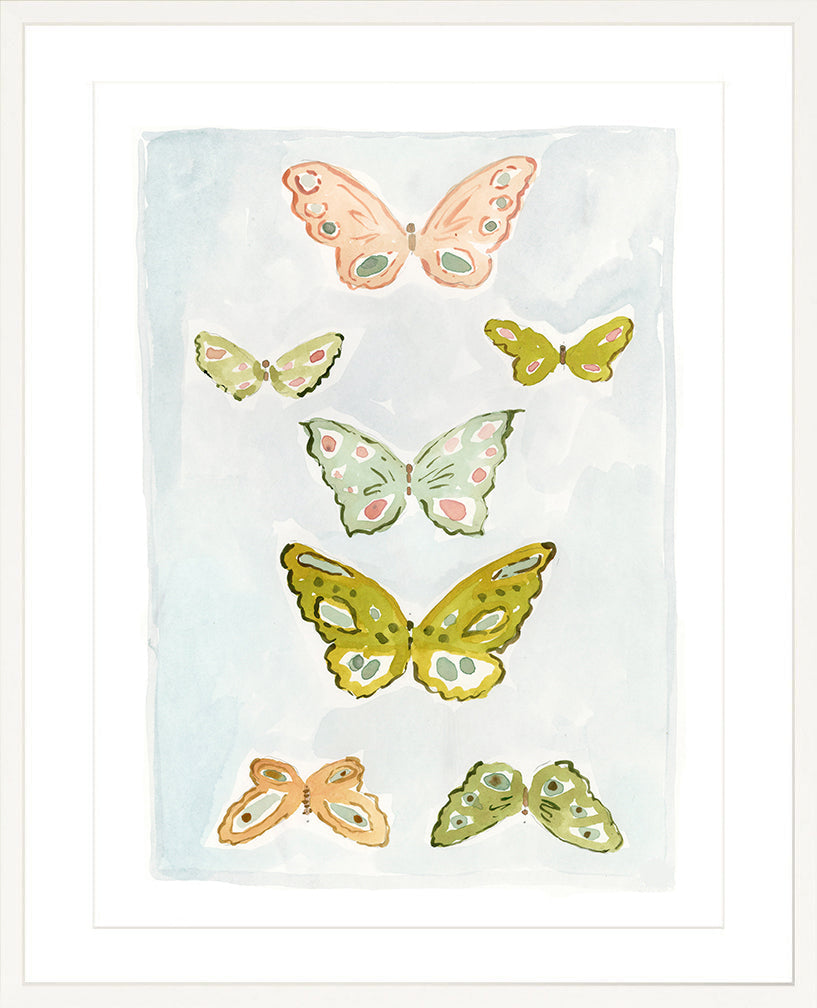 Butterfly Rainbow Sky, Fine Art Print