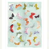 Butterfly Rainbow Aqua, Fine Art Print