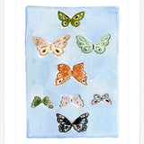 Butterfly Rainbow Carolina Blue, Fine Art Print