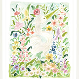 The "Flower Queen Egret" Fine Art Print