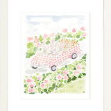 The "Bunny-mobile" Fine Art Print