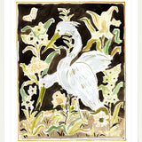 The "Egrets Spilling the Tea" Fine Art Print