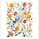 The "Bird in the Citrus" Garden Party Series, Fine Art Print