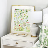 The "Wildflower Songs No. 2" Chinoiserie Fine Art Print